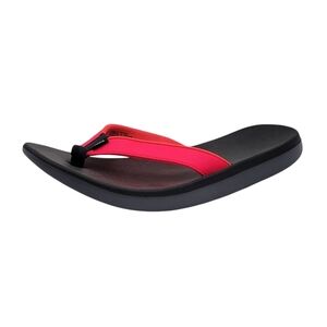 Nike Bella Kai Flip Flops Thongs Sandals Women 11 Dark Pink Comfort Memory Foam